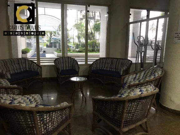 Imagem Apartamento 2 quartos na praia do Itararé Prédio frente mar