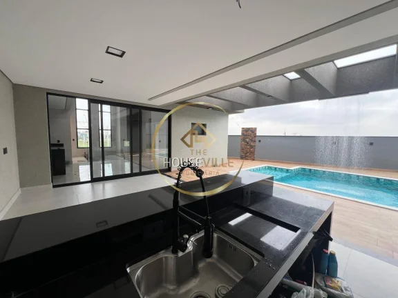 Imagem Casa Alto Padrão, 3 Dormitórios, (1Suíte), 320m², Condomínio Santa Monica
