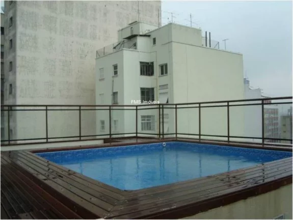 Imagem Apartamento para locação na Consolação, São Paulo-SP: 2 quartos, 1 sala, 1 banheiro, 1 vaga de garagem, 58m². Venha conferir!