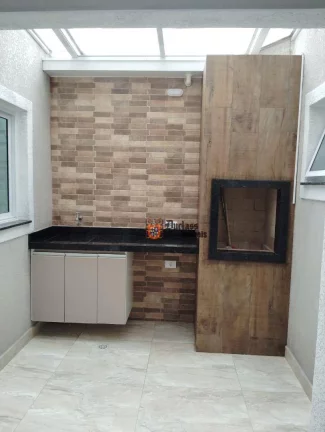 Imagem Apartamento com 2 dormitórios à venda, 62 m² por R$ 430.000,00 - Vila Scarpelli - Santo André/SP