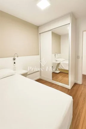 Imagem Flat disponível para locação no Mercure São Paulo Berrini, com 54m², 2 dormitórios e 2 vagas de garagem