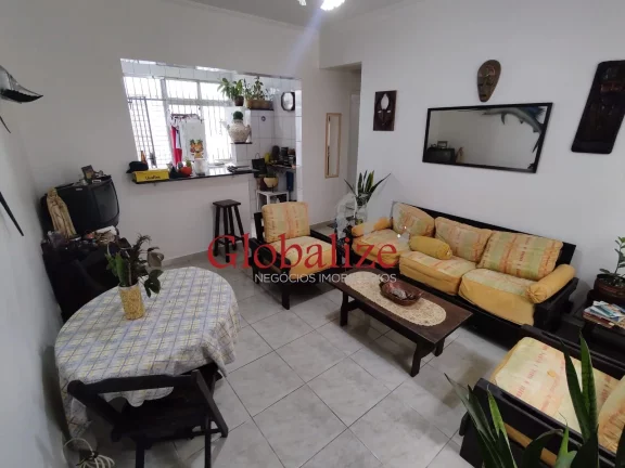 Foto do imóvel Apartamento Terreo de 2 dormitórios muito bem localizado no bairro da Encruzilhada pertinho da Ana costa em Santos (SP) por R$.350.000,00.