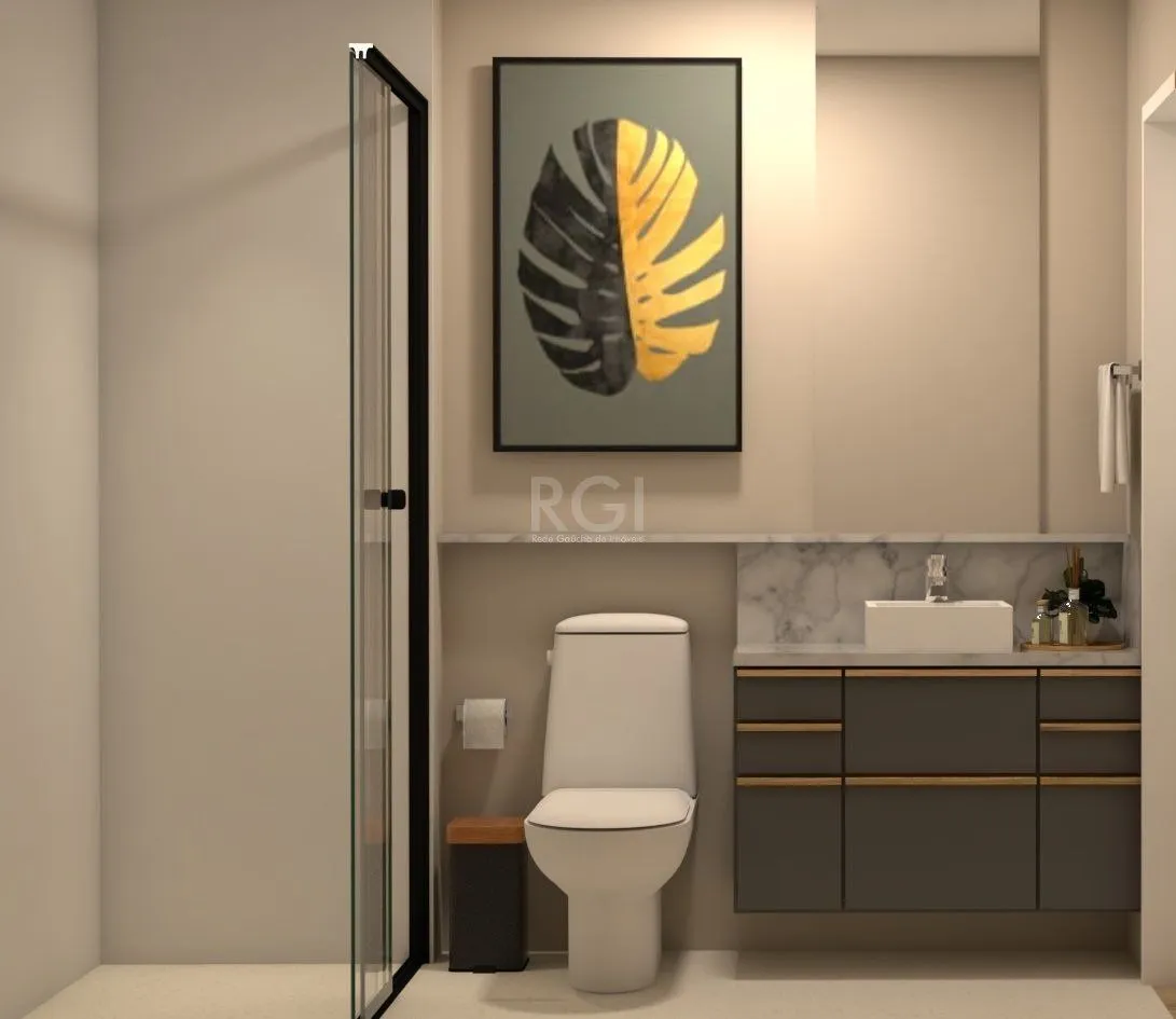 Imagem Apartamento para Venda - 59.93m², 2 dormitórios, sendo 1 suites, 1 vaga - São João