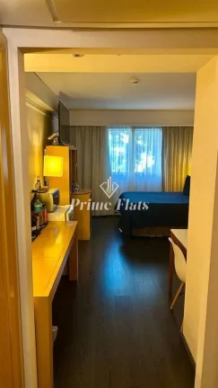 Imagem Flat disponível para venda no Meliá Campinas, com 27m², 1 dormitório e 1 vaga de garagem