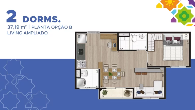 Imagem CURSINO | 2 dormitórios| sacada| 1 vaga | 37mts | Amplo Lazer com piscina, quadra recreativa