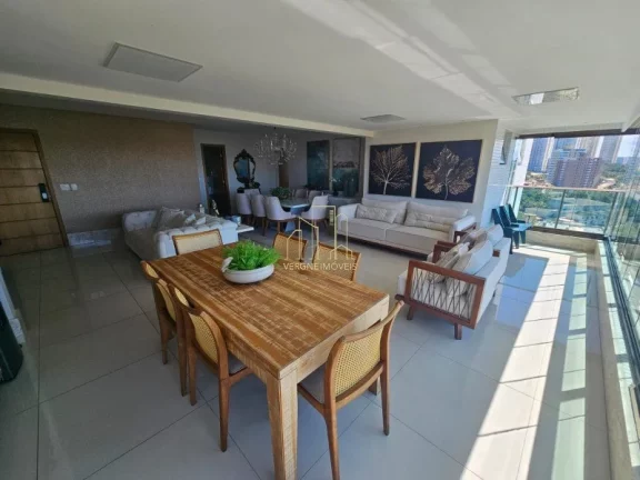 Imagem Apartamento alto luxo com três suítes vista mar varanda gourmet a venda na Colina A em Patamares