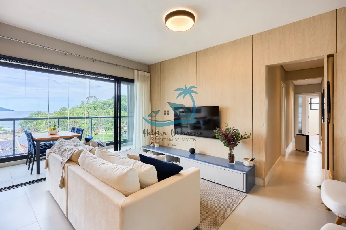 Imagem Apartamento de alto padrão a venda em Ubatuba á 70 metros do mar, bairro Santa Rita/Enseada.
