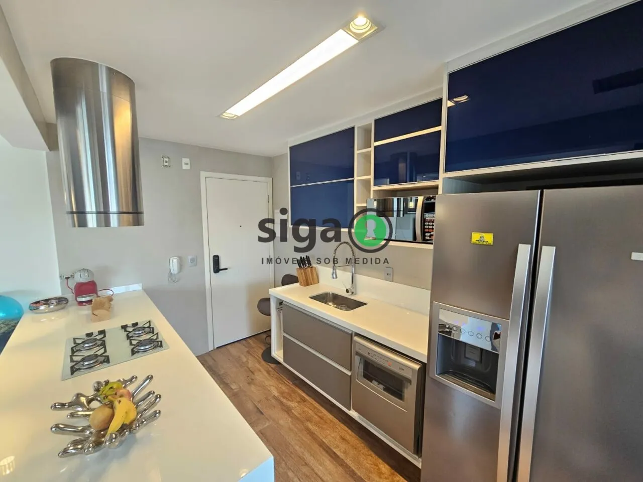 Imagem Brooklin | 105 m² - 3 dormitórios sendo 2 Suítes - Varanda Gourmet - Pronto para Morar