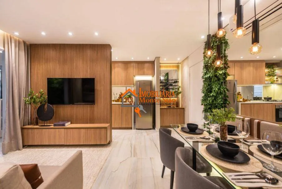 Imagem Apartamento com 2 dormitórios à venda, 42 m² por R$ 415.000,00 - Vila das Bandeiras - Guarulhos/SP