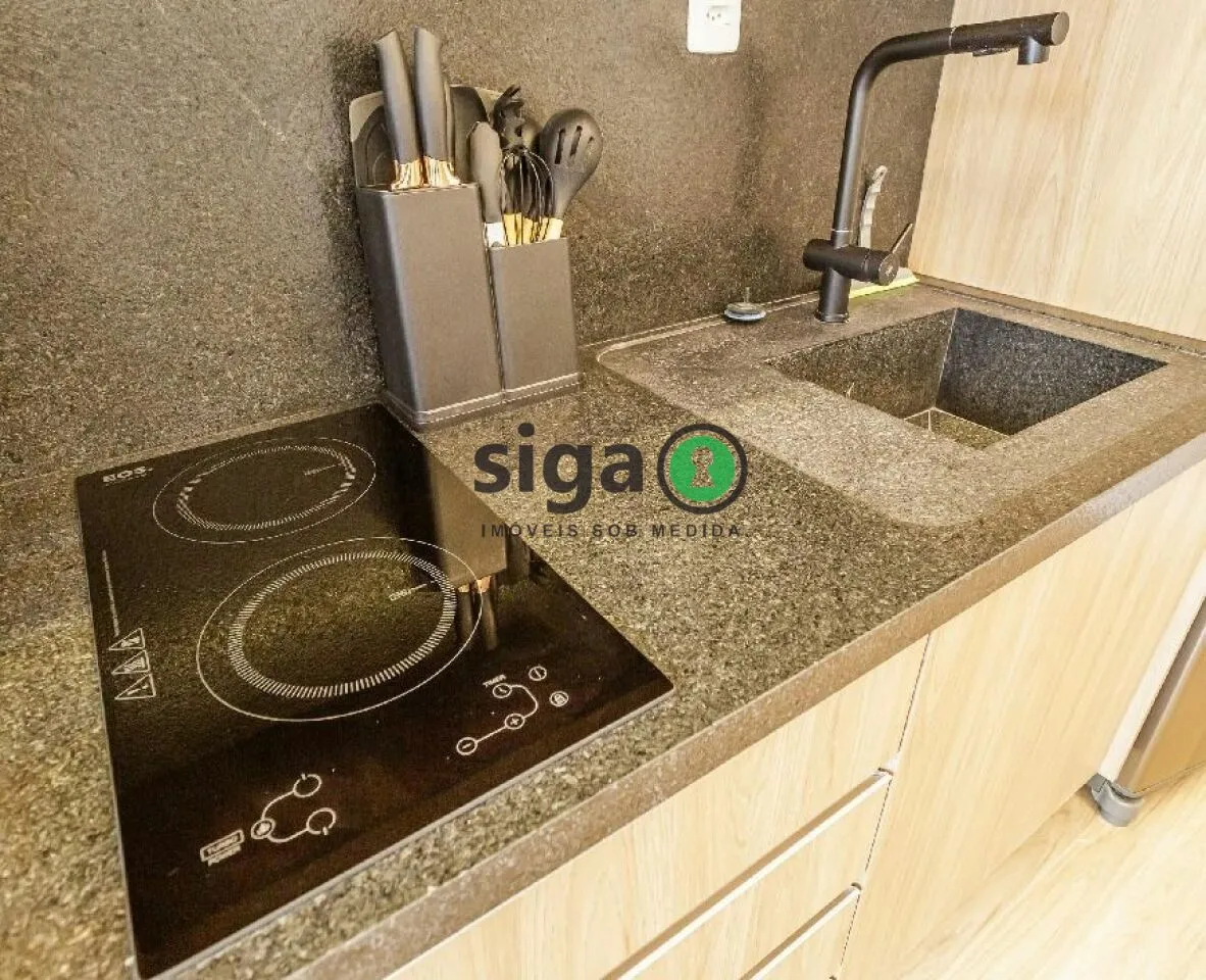 Imagem Apartamento 30m² mobiliado para locação, localizado na Vila Olímpia.