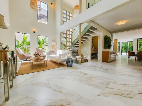 Imagem Belíssima casa à Venda com 3 Dormitórios 3 Suítes 350 m² de área útil - Riviera de São Lourenço - Bertioga SP