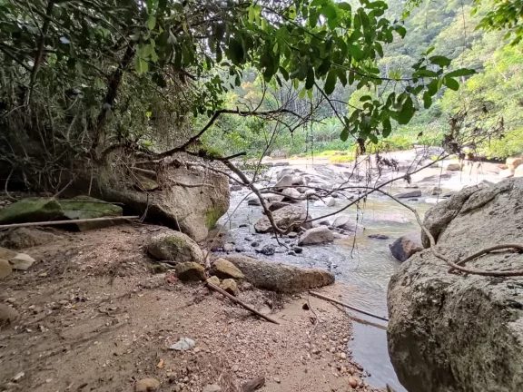 Imagem Com 70 Metros de frente paro Rio do Braço, em São Valentim À 13Km do Centro de Nova Trento. Sendo 7Km de estrada de Barro.