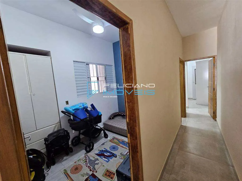 Imagem Sobrado com 3 quartos, Solemar, Praia Grande - R$ 775 mil, Cod: 7556