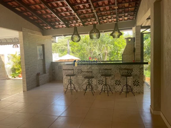 Imagem CASA TOP TERRENO 603M² RUA 1 JOCKEY Á 300 METROS DA VIA EPTG COND. FECHADO ALTO PADRÃO PORTARIA 24 HORAS