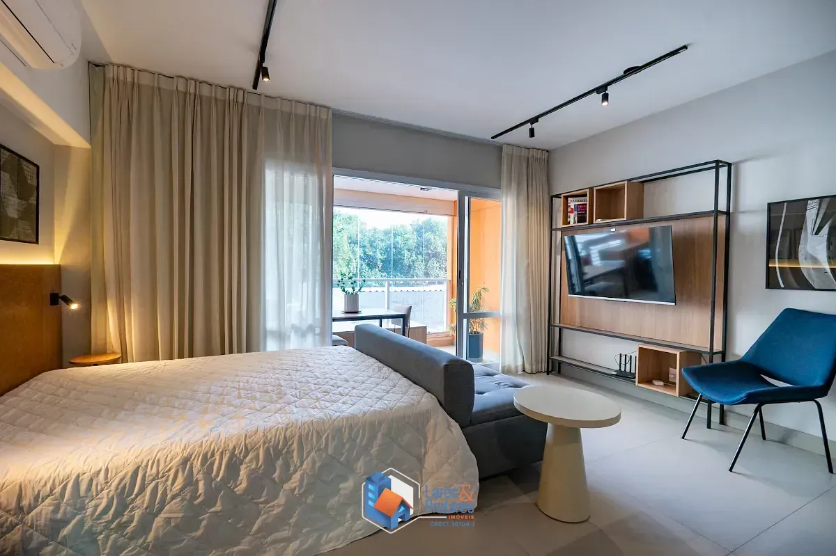 Imagem Studio para venda em Campo Belo com 1 quarto, 40m²