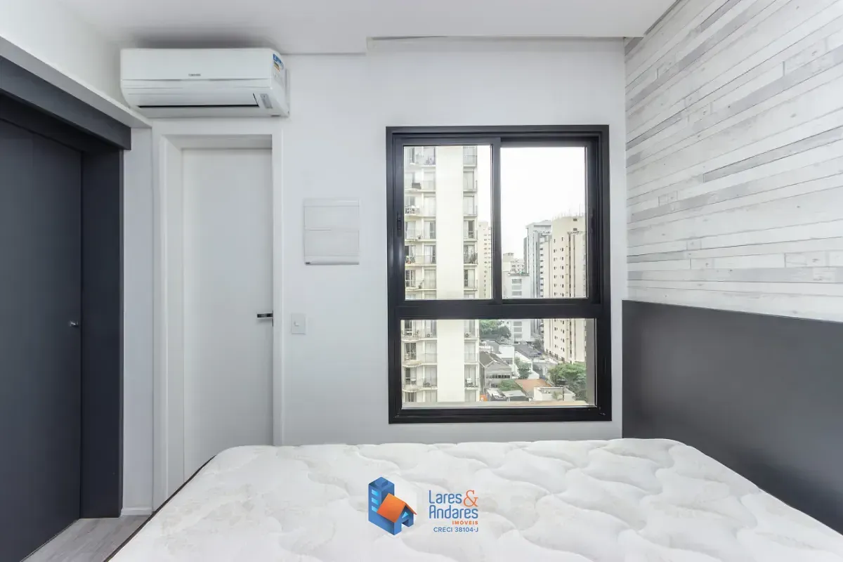 Imagem Apartamento para venda em Pinheiros com 1 quarto, sendo 1 suíte, 33m²