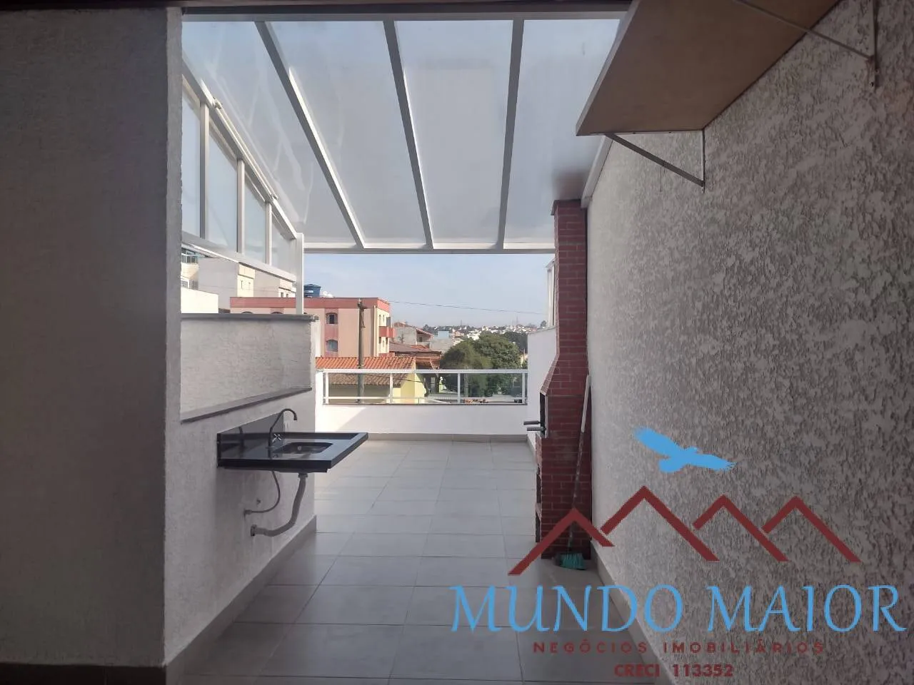 Imagem Cobertura 2 dormitórios à venda, 116m² - 2 vagas- Vila Linda -Santo Andre