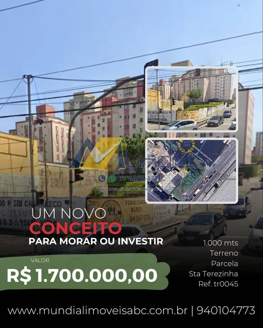 Imagem Vendo Terreno em São Bernardo do Campo