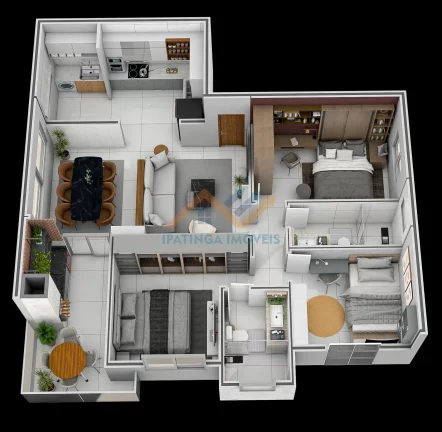 Imagem Apartamento no Imbaúbas - Ipatinga