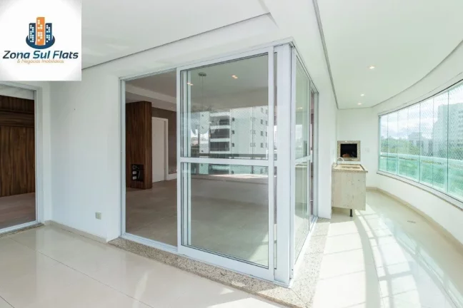 Imagem Apartamento à Venda Em Moema Com 3 Suítes e 4 Vagas - Varanda Gourmet