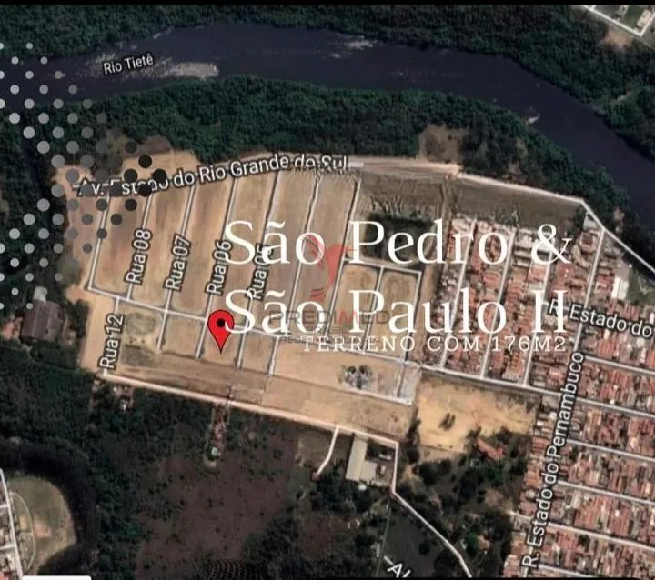 Imagem Terreno São Pedro e São Paulo 100% plano com projeto já aprovado Toda documentação ok
