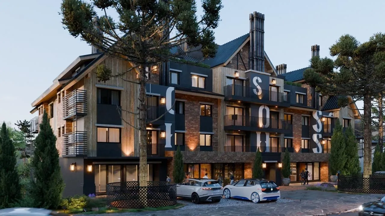 Imagem Apartamento à venda em Gramado, Centro, com 2 quartos, 85.64m2