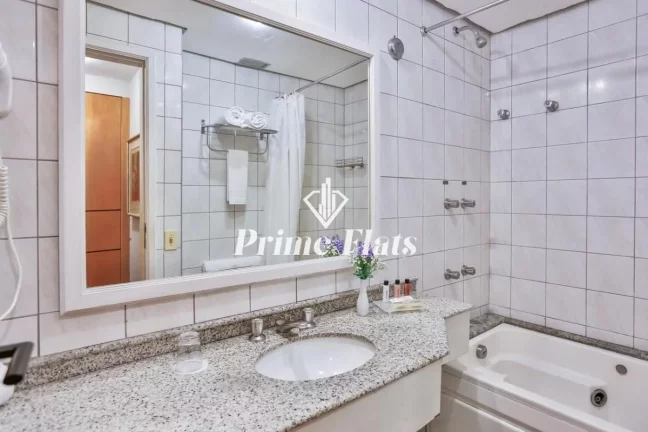 Imagem Flat disponível para venda no Hotel Hampton Park no Jardim Paulista, com 31m², 1 dormitório e 1 vaga