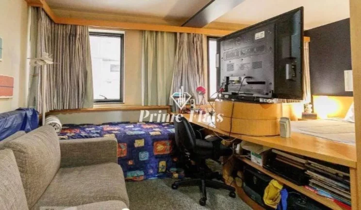 Imagem Flat disponível para locação no Transamérica Executive Jardins, com 28m², 1 dormitório e 1 vaga