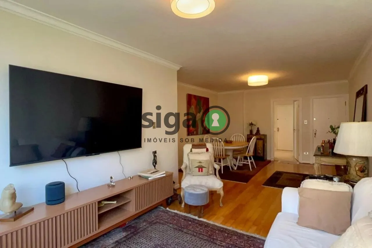 Foto do imóvel Apartamento com 141m², 3 dormitórios e 2 vagas - Jardins