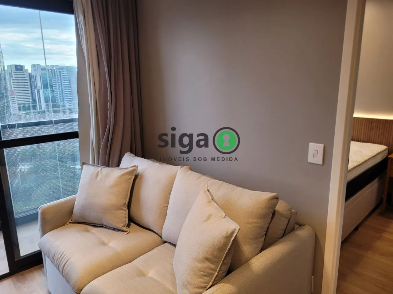 Imagem Apartamento mobiliado de 42m² na Vila Olímpia para locação - São Paulo/SP