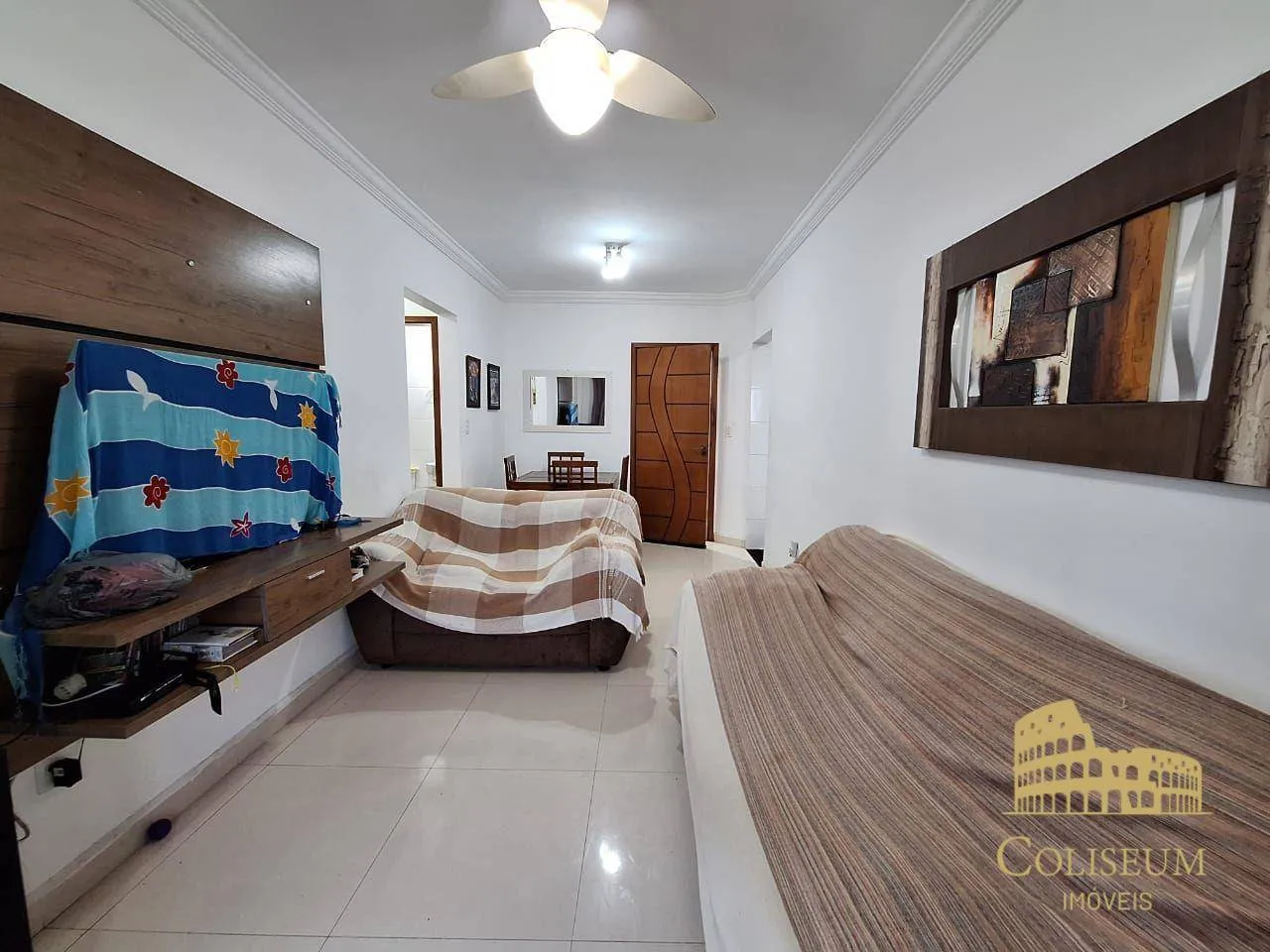 Imagem Apartamento com 2 dormitórios à venda, 81 m² por R$ 490.000,00 - Balneário Flórida - Praia Grande/SP