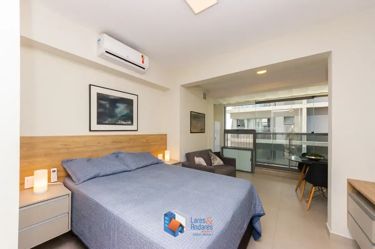 Foto do imóvel Studio para venda e locação em Sumarezinho com 1 quarto, 31m² em Praça Américo Jacomino