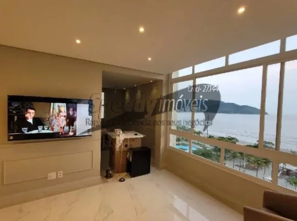 Imagem Apartamento na orla a praia em Santos, bairro Aparecida