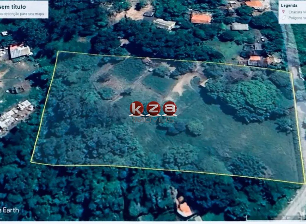 Imagem Sítio à venda em Campinas-SP, Chácara de Recreio Santa Fé, na rodovia, divisa com Hortolândia, com pequena casa e 9.356 m² de área plana.