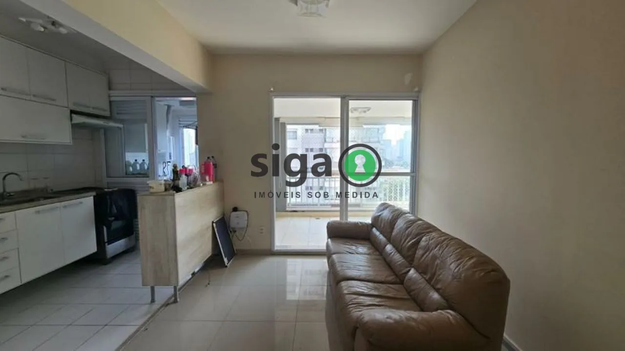 Imagem Apartamento À Venda No Brooklin | 74m² | 2 Dormitórios | Varanda