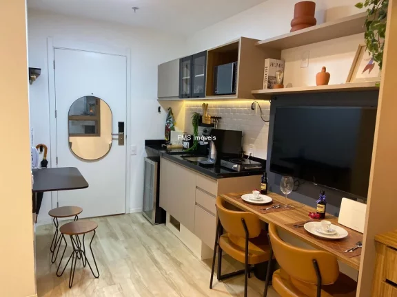 Foto do imóvel Apartamento para locação em São Paulo-SP: 1 quarto, 1 sala, 1 banheiro, 21m² de área. Venha conferir!