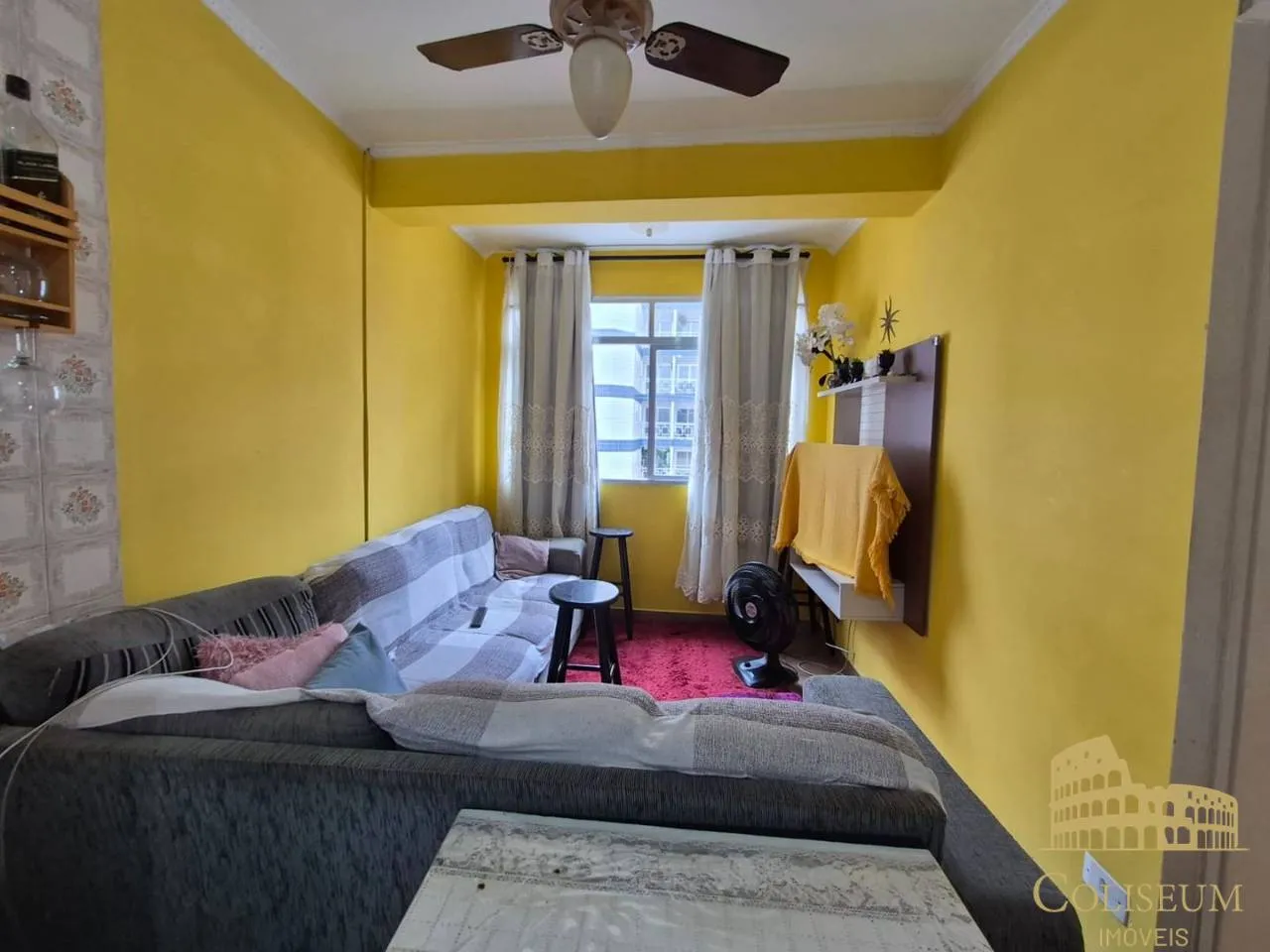 Imagem Apartamento com 2 dormitórios à venda, 50 m² por R$ 300.000,00 - Canto do Forte - Praia Grande/SP