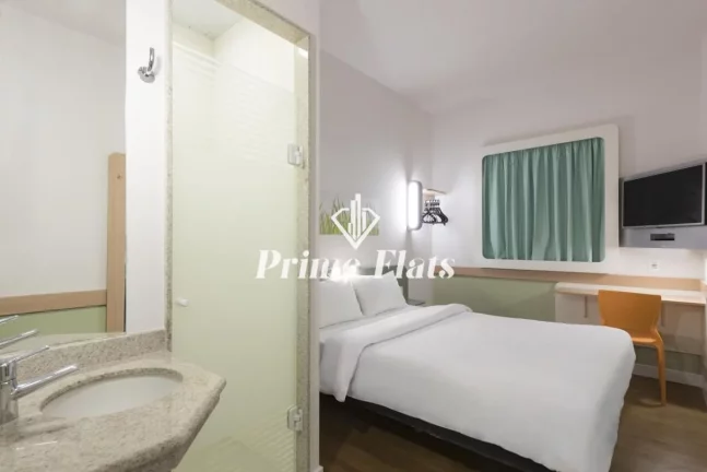 Imagem Flat disponível para venda no Ibis Budget São Bernardo do Campo, com 12m², 1 dormitório e 1 vaga de garagem