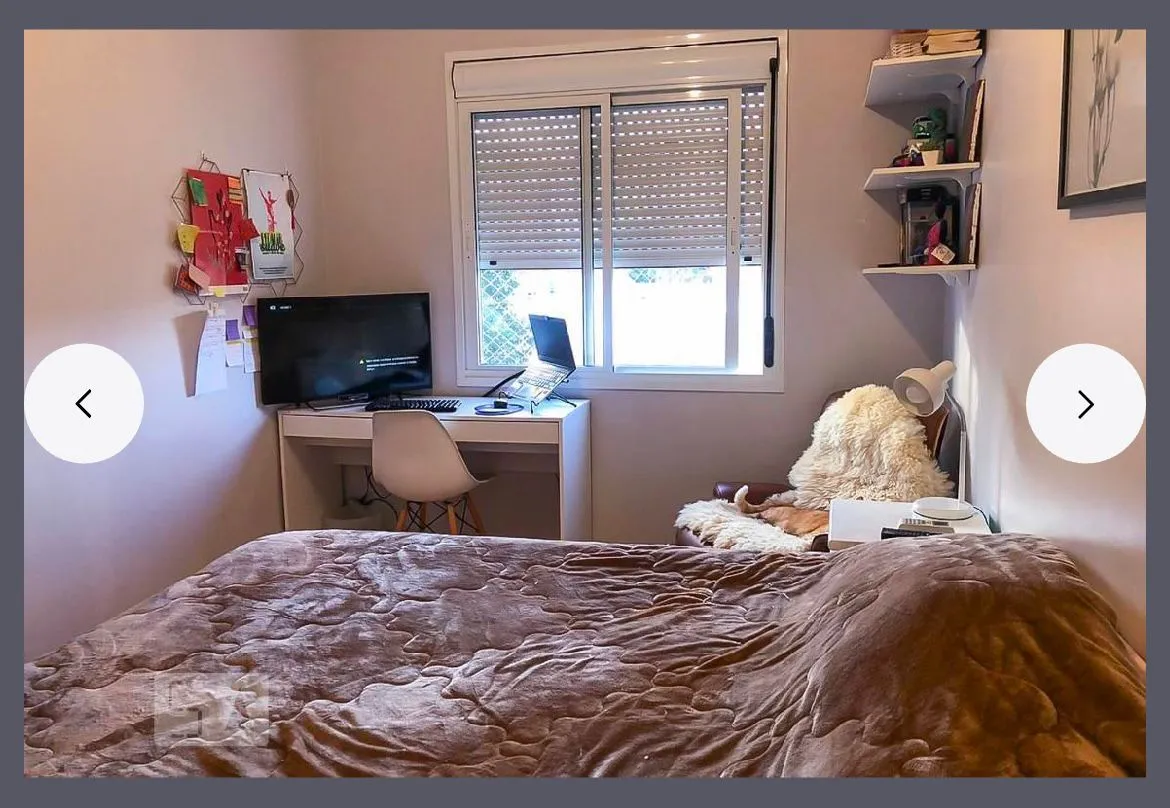 Imagem Apartamento 2 dormitórios, 1 suíte, semimobiliado, vaga no bairro Cristal Poa/RS