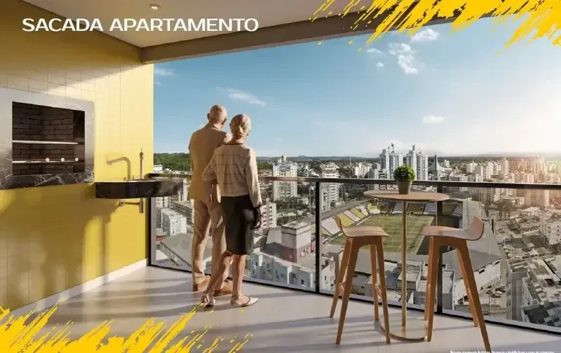 Imagem Apartamento com 3 Quartos à Venda, 88 m² em Comerciário - Criciúma