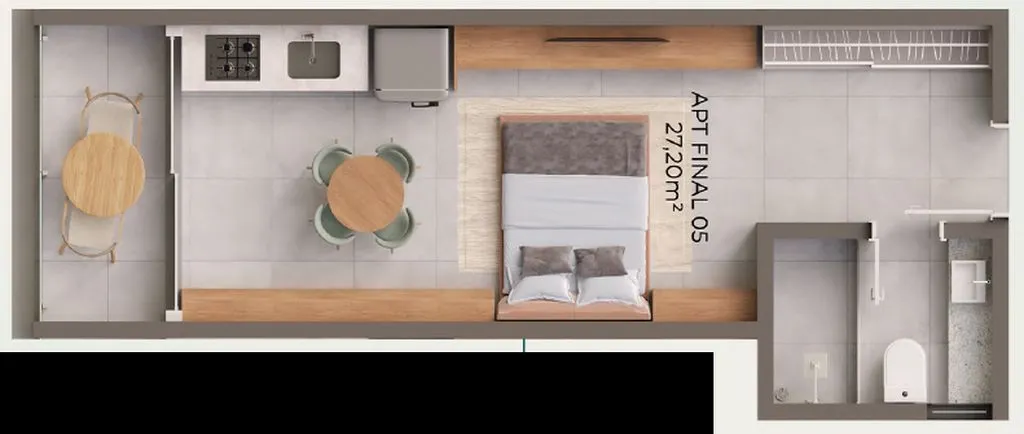 Imagem Flat à venda, 23 m² por R$ 292.622,00 - Camboinha - Cabedelo/PB