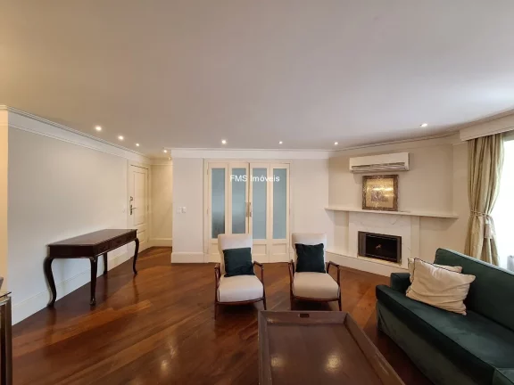 Imagem Apartamento para locação em Moema, com 4 suítes, 1 sala, 4 banheiros, 2 vagas, 147m²!