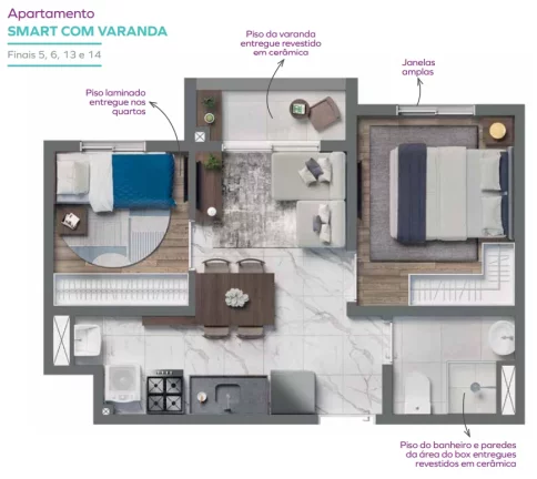 Imagem Apartamento à venda no bairro Sacomã - São Paulo/SP