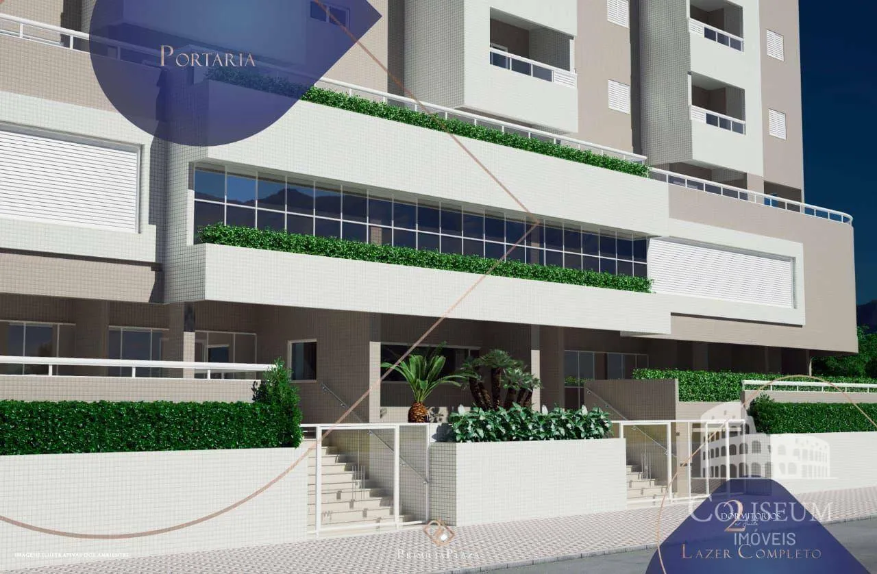 Imagem Apartamento com 2 dormitórios à venda, 65 m² por R$ 470.000,00 - Vila Guilhermina - Praia Grande/SP