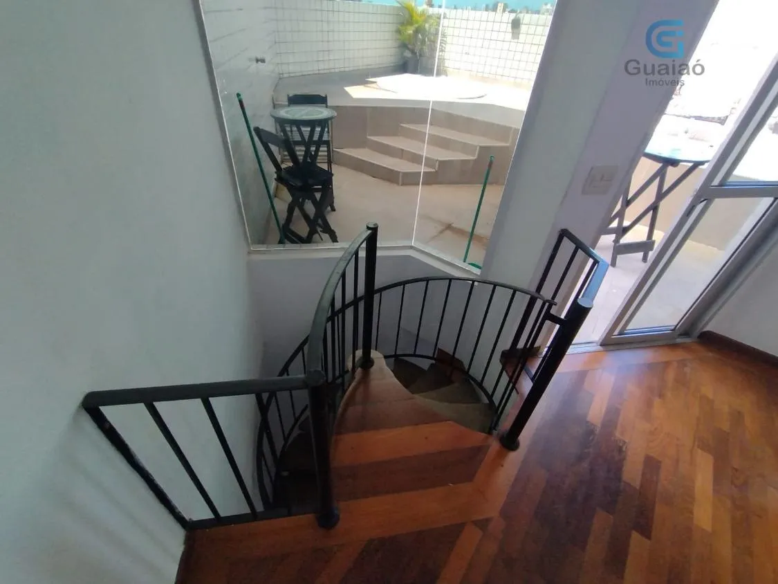Imagem Alugo Cobertura Duplex, 03 dormitórios, Encruzilhada, Santos, SP