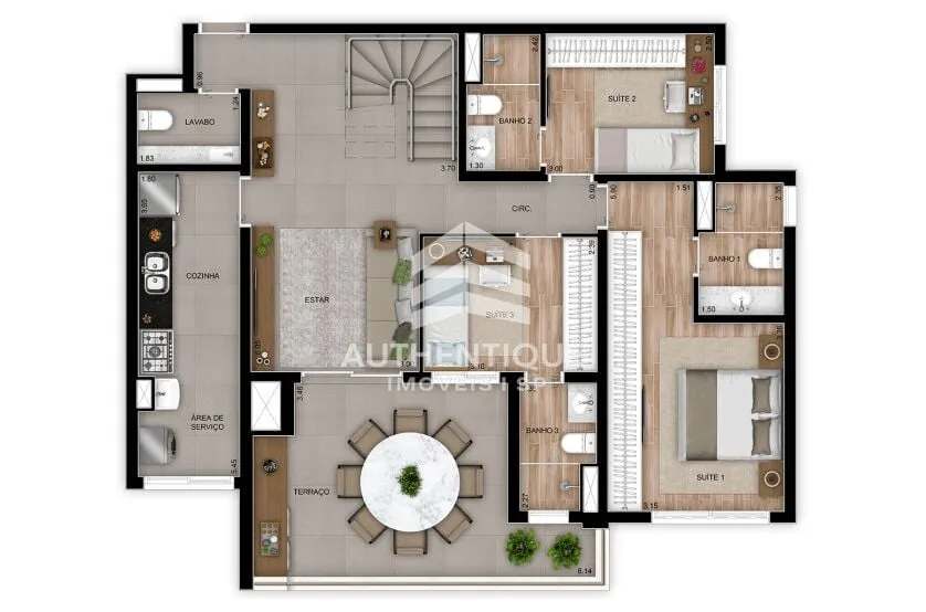 Imagem THE ADRESS SANTO ANDRE - Apartamento à venda no bairro Vila Boa Vista - Santo André/SP