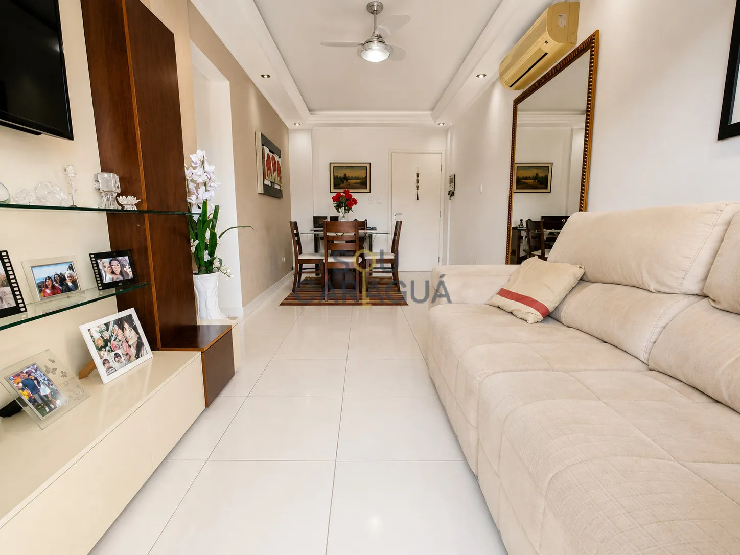 Imagem Apartamento a venda com 2 quartos a 500m da praia Martim de Sá