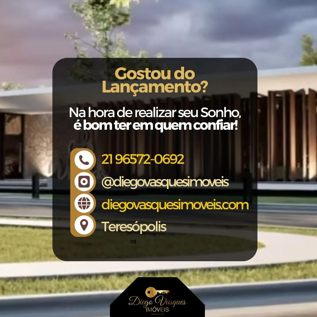 Imagem Terreno em Condomínio para Venda em Teresópolis / RJ no bairro Venda Nova