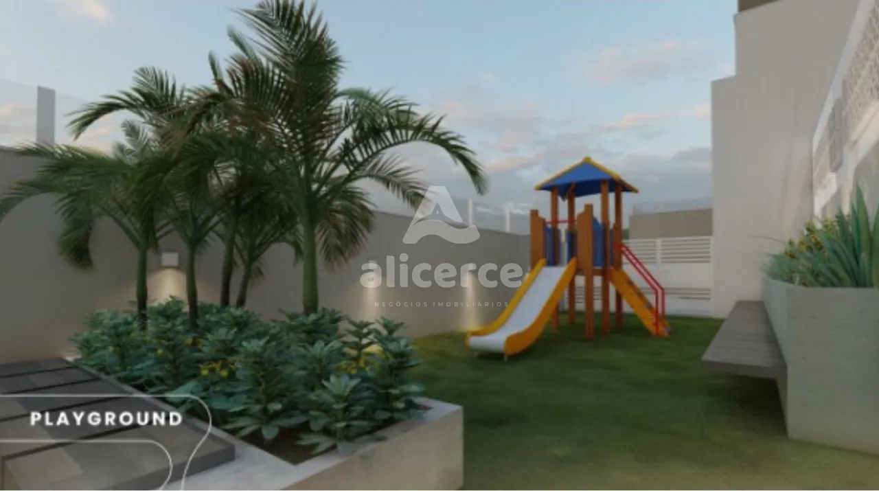 Imagem Apartamento amplo de 2 dormitórios com suíte, terraço e Hobby box em Areias - São José - SC