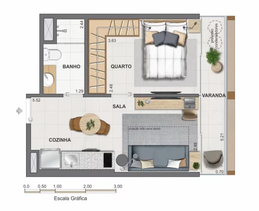 Imagem APARTAMENTO RESIDENCIAL em Rio de Janeiro - RJ, Barra da Tijuca